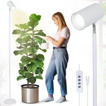 40W Full Spectrum Grow Light Stand With Timer & Adjustable Height For Indoor Pla. Fixed Price $149.99.