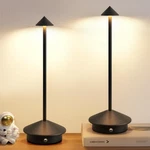 Newsee Modern Cordless Set Of 2, Portable Led Desk Lamps, 5000MAH .... Fixed Price $55.68.