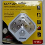 Stanley 10 Led Motion Activated Light. Fixed Price $9.95.