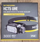 Nitecore HC75 Uhe Headlamp 3,000 Lumens. Fixed Price $85.96.