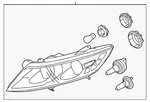 Genuine Kia Composite Assembly 92101-2T550. Fixed Price $923.13.