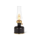 Abbott Collection Black Lantern Led Lamp With Chimney, Portable Tab... Fast Ship. Fixed Price $110.99.