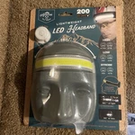 Samsonico Adventure Lightweight Led Headband 180+ Degrees 200 Lm Fit All. Fixed Price $11.93.