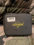 Letour, 5 Led, Headlamp, Rechargeable, Red And Black. Fixed Price $17.62.