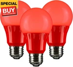 40454 Led A19 Colored Light Bulb, 3 Watts (25W Equivalent), E26 Medium Base, Non. Fixed Price $23.78.