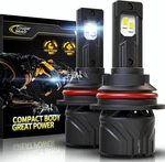 Cougar Motor 9007 Led Bulbs HB5 Headlights 18000LM 6500K Cool Whit. Fixed Price $61.99.