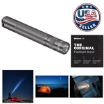 Elegant Gray Led Flashlight - Compact, Adjustable Beam, Perfect For Any Occasion. Fixed Price $15.99.