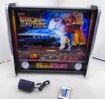 Back To The Future Data East Pinball Head Led Display Light Box. Fixed Price $149.95.