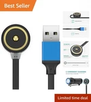 Efficient 50CM Magnetic Charging Cable For Olight Flashlights - Lightweight. Fixed Price $13.99.