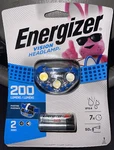 Energizer Vision Headlight LP08771 200 Lumens Blue 3 Aaa Batteries Led New. Fixed Price $12.73.