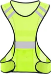 Reflective Running Vest, High Visibility Gear With Large Pocket. Fixed Price $18.49.
