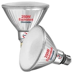 Explux 250 Watt Equivalent PAR38 Led Flood Light Bulbs, Super Bright 3300 Lum.... Fixed Price $40.32.