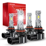 Torchbeam 9005 9006 Led Bulbs, 60000LM Super Brighter, 1:1 Halogen Size, Cool.... Fixed Price $91.00.