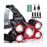 Usb Rechargeable Headlamp 12000 Lumen Ultra Bright Led Work Headlight, 4 Mode.... Fixed Price $27.48.