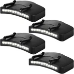 Mudder 4 Pcs Hat Clip 11 Led Cap Lights On Headlamp Battery Power. Fixed Price $20.47.