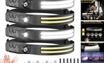 Beccasonpack Led Headlamp Rechargeable - 230 Cob Super Bright Lights 4. Fixed Price $47.83.