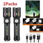 Tactical Flashlight Most Powerful 99000000LM Led Military Torch Usb Rechargeable. Fixed Price $10.99.