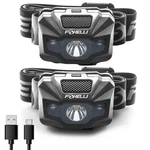 Foxelli Rechargeable Led Headlamp Ultralight, Waterproof, And Usb. Fixed Price $34.19.