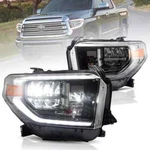 Vland Full Led Headlights For Toyota Tundra 2014-2021 W/sequential Turn Signals. Fixed Price $390.00.