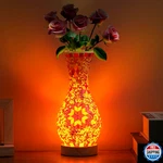 Jaitaik Turkish Mosaic Table Lamp For Living Bedroom Decoration With Gla. Fixed Price $50.74.