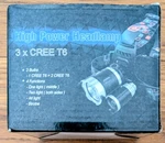 High Powered Headlight 3 X Cree T6 Zoom Led Headlamp Rechargeable 4 Functions. Fixed Price $19.99.