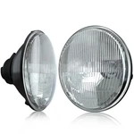 Nsdxct 7 Inch Led Glass Headlight Round Lens Housing Halogen High And Beam. Fixed Price $85.16.
