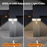 Celavy 40W 4000 Lumen Led Security Light, 3000K/5000K CE-2202-A White. Fixed Price $36.05.