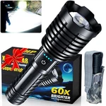 Super Bright Rechargeable Led Flashlights 2500000 High Lumens,powerful Tactic.... Fixed Price $74.38.
