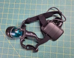 Black Diamond Teal Aa Lightweight Hiking Camping Headlamp W/ Strap. Fixed Price $9.99.