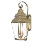 Livex Lighting 2593-01 Exeter 28 Inch Antique Brass Outdoor Wall Lantern. Fixed Price $1149.96.