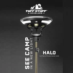 Stuff Overland Halo 9.75" Solar Freestanding Light With Speaker. Fixed Price $345.00.