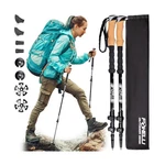 Foxelli Carbon Fiber Trekking Poles Lightweight Collapsible Hiking. Fixed Price $85.77.