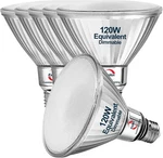 Explux PAR38 Led Flood Light Bulbs 5-PACK (open Box, 1 MISSING)40000 Hours, Clas. Fixed Price $49.99.