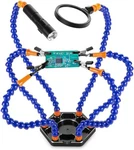 Helping Soldering Third Vise With 6 Flexible Arms Led Flashlight Magn. Fixed Price $41.85.