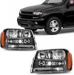 Philtop Headlights Assembly For 2002-2009 Chevy TRAILBLAZER,2002-2006. Fixed Price $258.11.