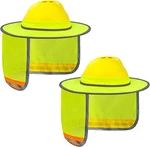 Evridwear Hard Hat Sun Shade Full Brim With Reflective Stripe Neck Protection. Fixed Price $14.99.