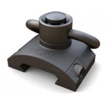 Gear Sector GS-3050 Rail Mount Qd Swivel, Black, Nib. Fixed Price $49.99.