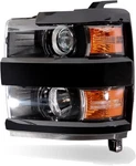 Conllcon Headlights For Chevy Silverado 2500HD 15-19 Headlamp Halogen Left. Fixed Price $164.00.