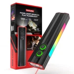 Favourlite Flat Rechargeable Flashlight, 1200 Lumens Magnetic Pocket Work Lig.... Fixed Price $40.49.
