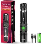 Rechoo Rechargeable Flashlights High Lumens, Double Switch S3000L Led Flashli.... Fixed Price $17.97.