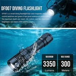 Trustfire 3350LM Led Diving Scuba Flashlight For Underwater Photography. Fixed Price $52.79.