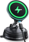 Joyroom For Iphone Magsafe Car Mount Charger, Vacuum & Gel 2-IN-1 Black. Fixed Price $48.75.