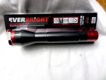 Everbrite Led Bright BEAM1000 Lumens Ultra Tactical Flashlight + Batteri. Fixed Price $29.25.