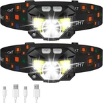 Hyper Tough 1200-LUMEN Led Headlamp Strap Rechargeable Lithium-ion Battery. Fixed Price $28.98.