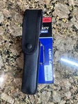Uncle Mike's Flashlight Cases Case, Kodra, Black Stinger, Led, Card 88185. Fixed Price $9.99.