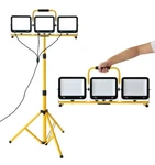 22500 Lumen Work Lights With Stand, Three Head Led 15FT Power Cord. Fixed Price $61.88.