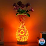 Jaitaik Turkish Mosaic Table Lamp For Living Bedroom Decoration With Gla. Fixed Price $49.81.