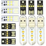 Usb Night Lights - 12PCS 4 Kinds Super Bright Led Mini Portable Nigh.... Fixed Price $23.84.