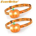Everbrite Halloween Pumpkin 2PACK Modes Led Adjustable Band. Fixed Price $15.99.