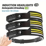 Waterproof Cob Headlamp Usb Charging Led Torch Adjustable Work Light. Fixed Price $29.49.